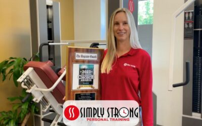 SIMPLY STRONG Receives Best Personal Trainer from The Register-Guard’s Readers Community’s Choice Awards for Second Consecutive Year
